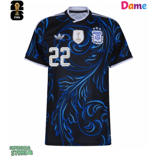 Argentina Lautaro Martinez #22 Replika Udebanetrøje Dame VM 2026 Kortærmet